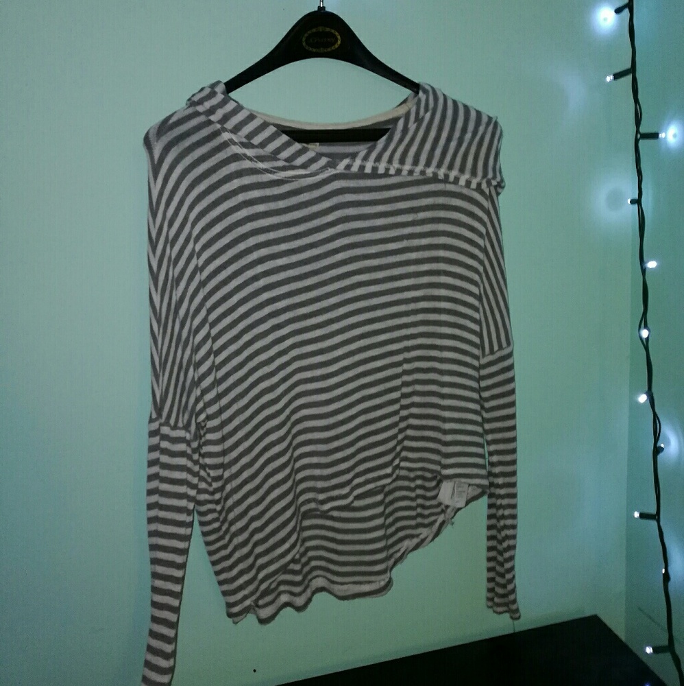 Hollister stripped sweater